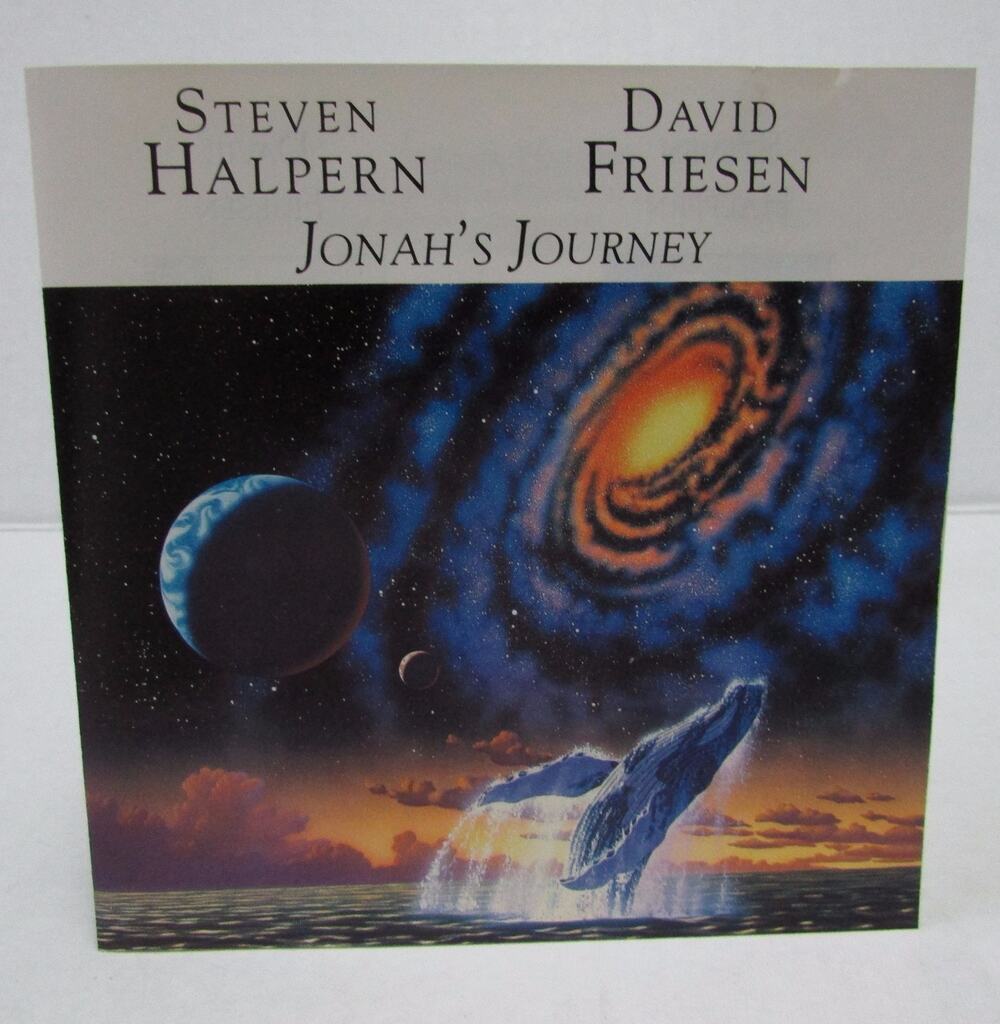 Jonah's Journey Music CD Steven Halpern David Friesen Electronic New Age